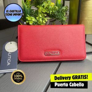 Tarjetero Nautica Rojo