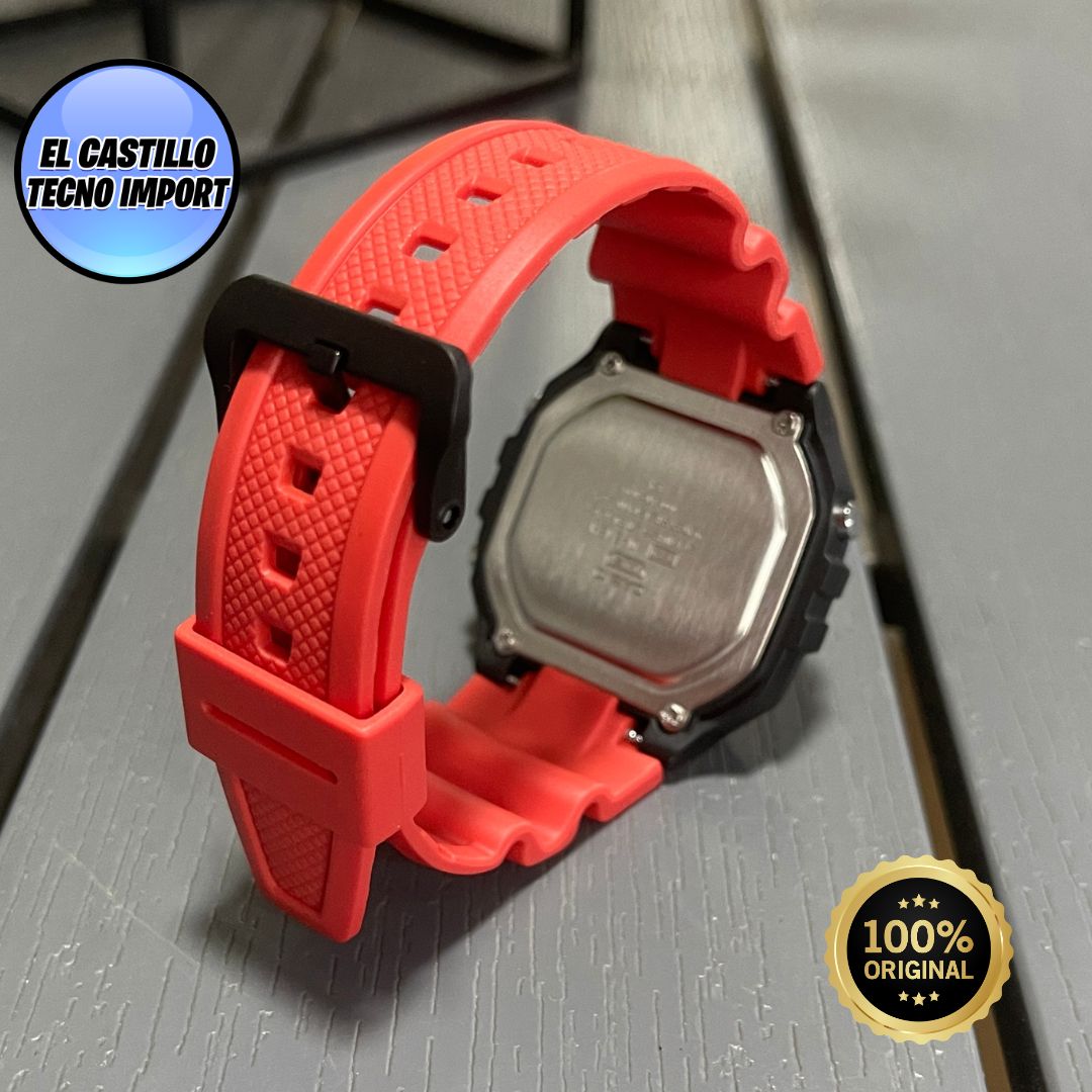 Reloj Casio W218 Rojo - Image 4