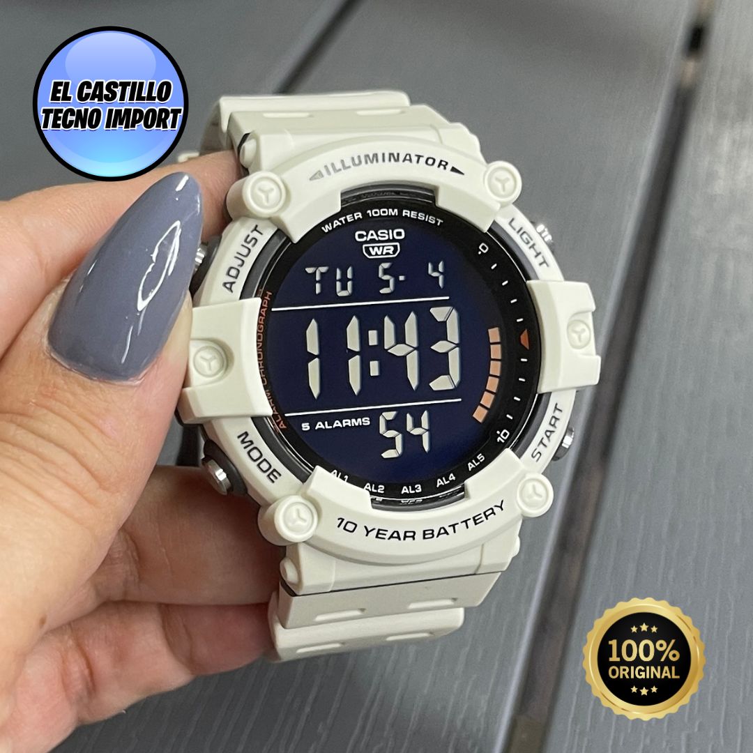 Reloj Casio AE1500 Blanco - Image 3